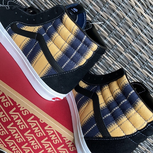 Vans Sk8-Hi Denim Stripes Black/True White WMNS - Picture 15 of 16